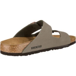 Birkenstock Arizona Birkibuc Pantoletten Schmal -Birkenstock 10426173 05
