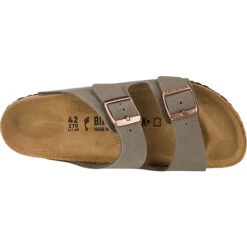 Birkenstock Arizona Birkibuc Pantoletten Schmal -Birkenstock 10426173 06