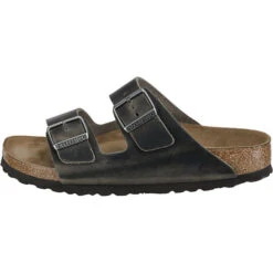 Birkenstock Arizona Weichfußbett Pantoletten Leder Schmal -Birkenstock 10426229 03