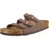 Birkenstock Florida Weichbettung Birkibuc Pantoletten Normal - Dunkelbraun -Birkenstock 10426238 01