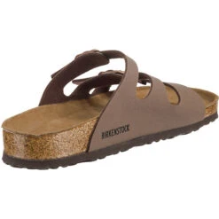 Birkenstock Florida Weichbettung Birkibuc Pantoletten Normal - Dunkelbraun -Birkenstock 10426238 05