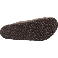 Birkenstock Florida Weichbettung Birkibuc Pantoletten Normal - Dunkelbraun -Birkenstock 10426238 07