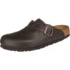 Birkenstock Boston Naturleder Schmal Clogs