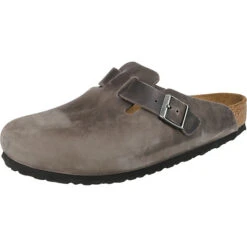 Birkenstock Clogs & Pantoletten - Grau
