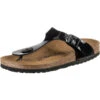 Birkenstock Gizeh Birkoflor Lacksynthetik Zehentrenner Schmal - Schwarz 2 Birkenstock Gizeh Birkoflor Lacksynthetik Zehentrenner Schmal - Schwarz -Birkenstock 11441325 01