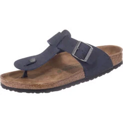 Birkenstock Medina Zehentrenner Normal - Dunkelblau