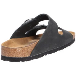 Birkenstock Herren Tieffußbett Pantolette Komfort-Pantoletten - Schwarz 14 Birkenstock Herren Tieffußbett Pantolette Komfort-Pantoletten - Schwarz -Birkenstock 14367208 04