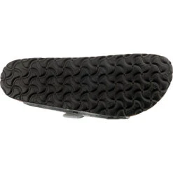 Birkenstock Arizona Bs Veloursleder Pantoletten Schmal - Silber -Birkenstock 15283518 07