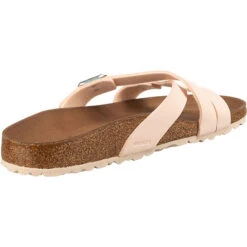 Birkenstock Yao Brushed Veg Komfort-Pantoletten Schmal - Rosa -Birkenstock 15283531 05