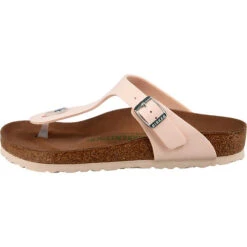 Birkenstock Gizeh Brushed Veg Komfort-Pantoletten Weit -Birkenstock 15283541 03