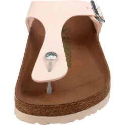 Birkenstock Gizeh Brushed Veg Komfort-Pantoletten Weit -Birkenstock 15283541 04