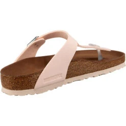 Birkenstock Gizeh Brushed Veg Komfort-Pantoletten Weit -Birkenstock 15283541 05