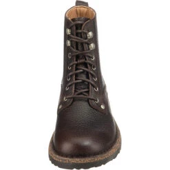 Birkenstock Bryson Naturleder Schnürstiefeletten Schmal - Braun/rot -Birkenstock 15449115 04