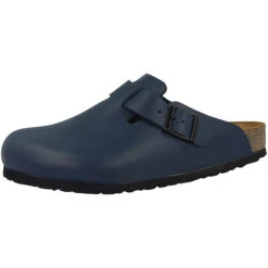 Birkenstock Boston Naturleder Schmal Clogs Unisex Erwachsene Clogs - Blau -Birkenstock 16389965 04