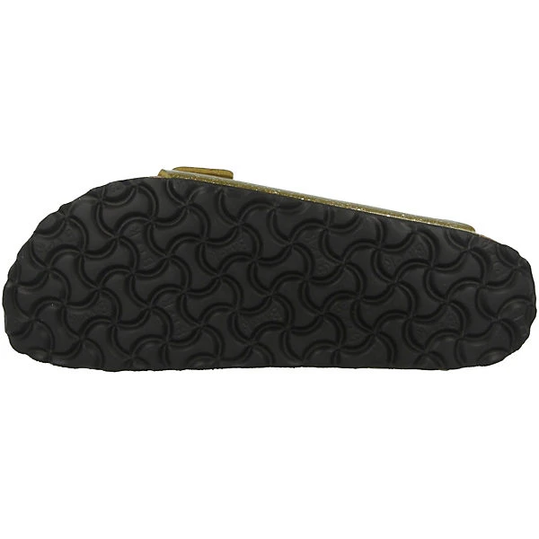 Birkenstock Arizona Birko-Flor Schmal Pantolette Damen Pantoletten - Grün 7 Birkenstock Arizona Birko-Flor Schmal Pantolette Damen Pantoletten - Grün – Bild 5