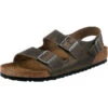 Birkenstock Milano Fettleder Komfort-Sandalen Normal - Khaki 2 Birkenstock Milano Fettleder Komfort-Sandalen Normal - Khaki -Birkenstock 17057768 01