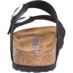 Birkenstock Damen Tieffußbett Pantolette Birkenstock Tieffußbett Pantolette Birkenstock Tieffußbett Pantolette Komfort-Pantoletten - Schwarz -Birkenstock 17449028 07