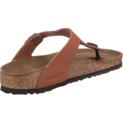 Birkenstock Gizeh Bs Pantoletten Normal - Braun/orange -Birkenstock 17535677 05