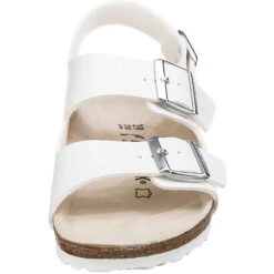 Birkenstock Milano Bs Komfort-Sandalen Schmal - Weiß -Birkenstock 17536205 04
