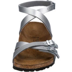 Birkenstock Blanca Komfort-Sandalen Schmal - Silber -Birkenstock 17536257 04