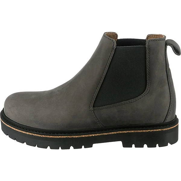 Birkenstock Stalon Nubukleder Chelsea Boots Schmal - Grau 5 Birkenstock Stalon Nubukleder Chelsea Boots Schmal - Grau – Bild 3