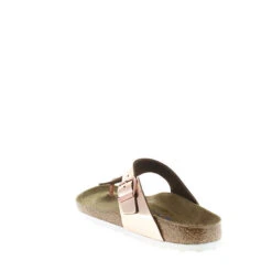 Birkenstock Gizeh SFB Glattleder Schmal Zehensandale Damen Zehentrenner - Braun -Birkenstock 19880943 03