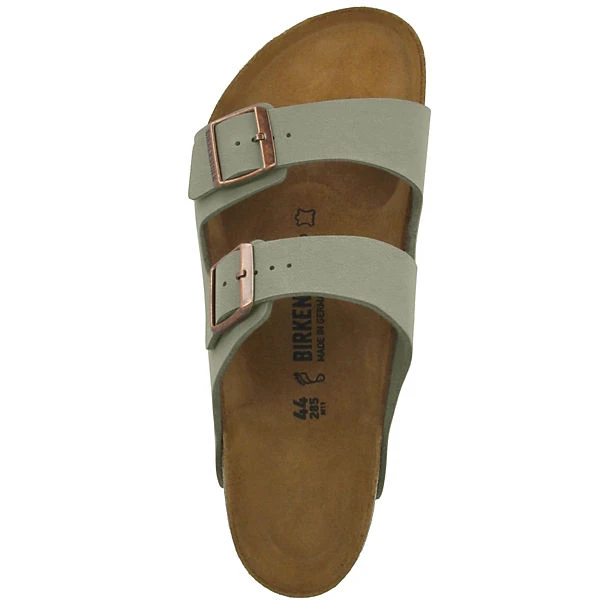 Birkenstock Arizona Birko-Flor Nubuk Schmal Sandale Unisex Erwachsene Klassische Sandalen - Grau 4 Birkenstock Arizona Birko-Flor Nubuk Schmal Sandale Unisex Erwachsene Klassische Sandalen - Grau – Bild 2