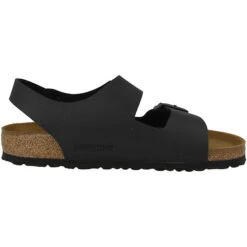 Birkenstock Milano Birko-Flor Schmal Sandale Unisex Erwachsene Klassische Sandalen - Schwarz -Birkenstock 19881057 03