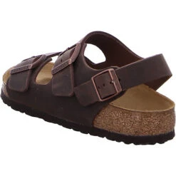 Birkenstock Milano Geöltes Nubukleder Normal Sandale Unisex Erwachsene Klassische Sandalen - Braun -Birkenstock 19881069 03