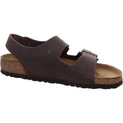 Birkenstock Milano Geöltes Nubukleder Normal Sandale Unisex Erwachsene Klassische Sandalen - Braun -Birkenstock 19881069 06
