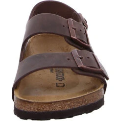 Birkenstock Milano Geöltes Nubukleder Normal Sandale Unisex Erwachsene Klassische Sandalen - Braun -Birkenstock 19881069 07