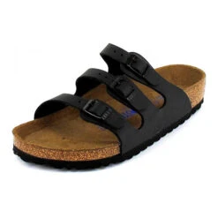 Birkenstock Pantolette Florida SFB BF Komfort-Pantoletten - Schwarz