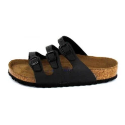 Birkenstock Pantolette Florida SFB BF Komfort-Pantoletten - Schwarz -Birkenstock 19881535 05