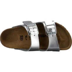 Birkenstock Pantoletten ARIZONA Für Mädchen - Silber -Birkenstock 19925669 06