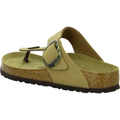 Birkenstock Zehentrenner GIZEH BIG BUCKLE Hausschuhe - Grün 9 Birkenstock Zehentrenner GIZEH BIG BUCKLE Hausschuhe - Grün -Birkenstock 20336810 02