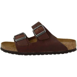 Birkenstock Arizona Naturleder Normal Sandale Unisex Erwachsene Klassische Sandalen - Braun
