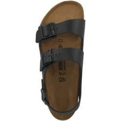 Birkenstock Milano Naturleder Normal Sandale Unisex Erwachsene Klassische Sandalen - Schwarz -Birkenstock 20735293 02