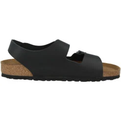 Birkenstock Milano Naturleder Normal Sandale Unisex Erwachsene Klassische Sandalen - Schwarz -Birkenstock 20735293 03