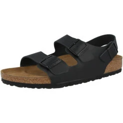 Birkenstock Milano Naturleder Normal Sandale Unisex Erwachsene Klassische Sandalen - Schwarz -Birkenstock 20735293 04