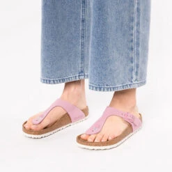 Birkenstock Gizeh Weichbettung Nubukleder Zehentrenner Normal 10 Birkenstock Gizeh Weichbettung Nubukleder Zehentrenner Normal -Birkenstock 21637051 02