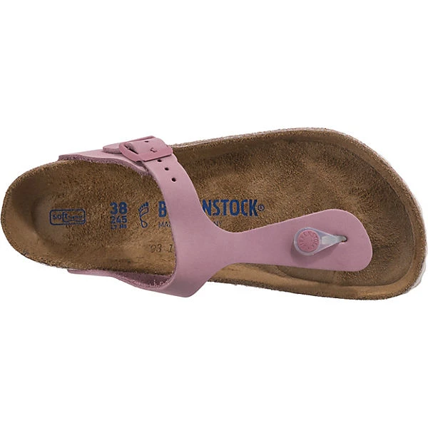 Birkenstock Gizeh Weichbettung Nubukleder Zehentrenner Normal 8 Birkenstock Gizeh Weichbettung Nubukleder Zehentrenner Normal – Bild 6