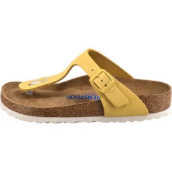 Birkenstock Gizeh Weichbettung Nubukleder Zehentrenner Normal -Birkenstock 21637052 03