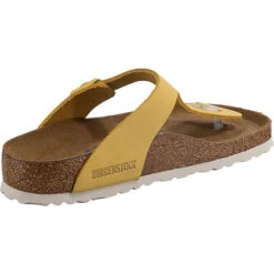 Birkenstock Gizeh Weichbettung Nubukleder Zehentrenner Normal -Birkenstock 21637052 05
