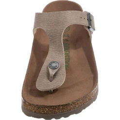 Birkenstock Gizeh Mikrofaser Vegan Komfort-Pantoletten Normal -Birkenstock 21637057 04