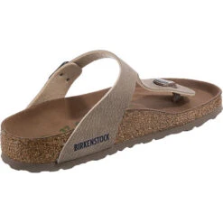 Birkenstock Gizeh Mikrofaser Vegan Komfort-Pantoletten Normal -Birkenstock 21637057 05