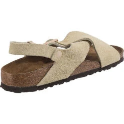 Birkenstock Tulum Weichbettung Veloursleder Riemchensandalen Schmal -Birkenstock 21637068 05