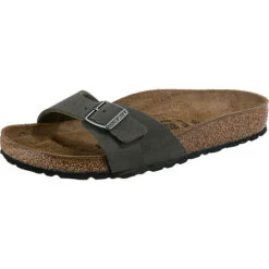 Birkenstock Madrid Birko-flor Birkibuc Pantoletten Normal