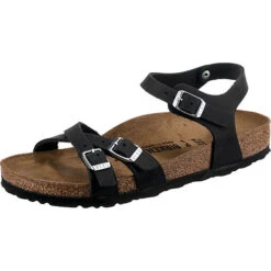 Birkenstock Kumba Fettleder Riemchensandalen Schmal