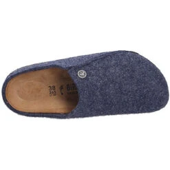 Birkenstock Herren Tieffußbett Pantolette Komfort-Pantoletten - Blau -Birkenstock 21856911 08