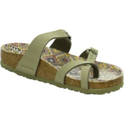 Birkenstock Pantoletten MAYARI Hausschuhe - Grün -Birkenstock 21907147 04